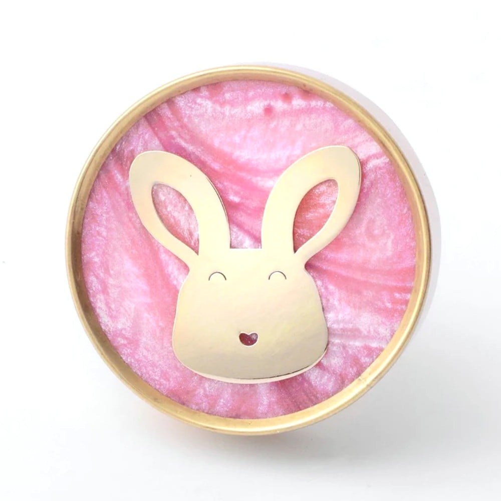 Kids Handmade Brass Rabbit Knob